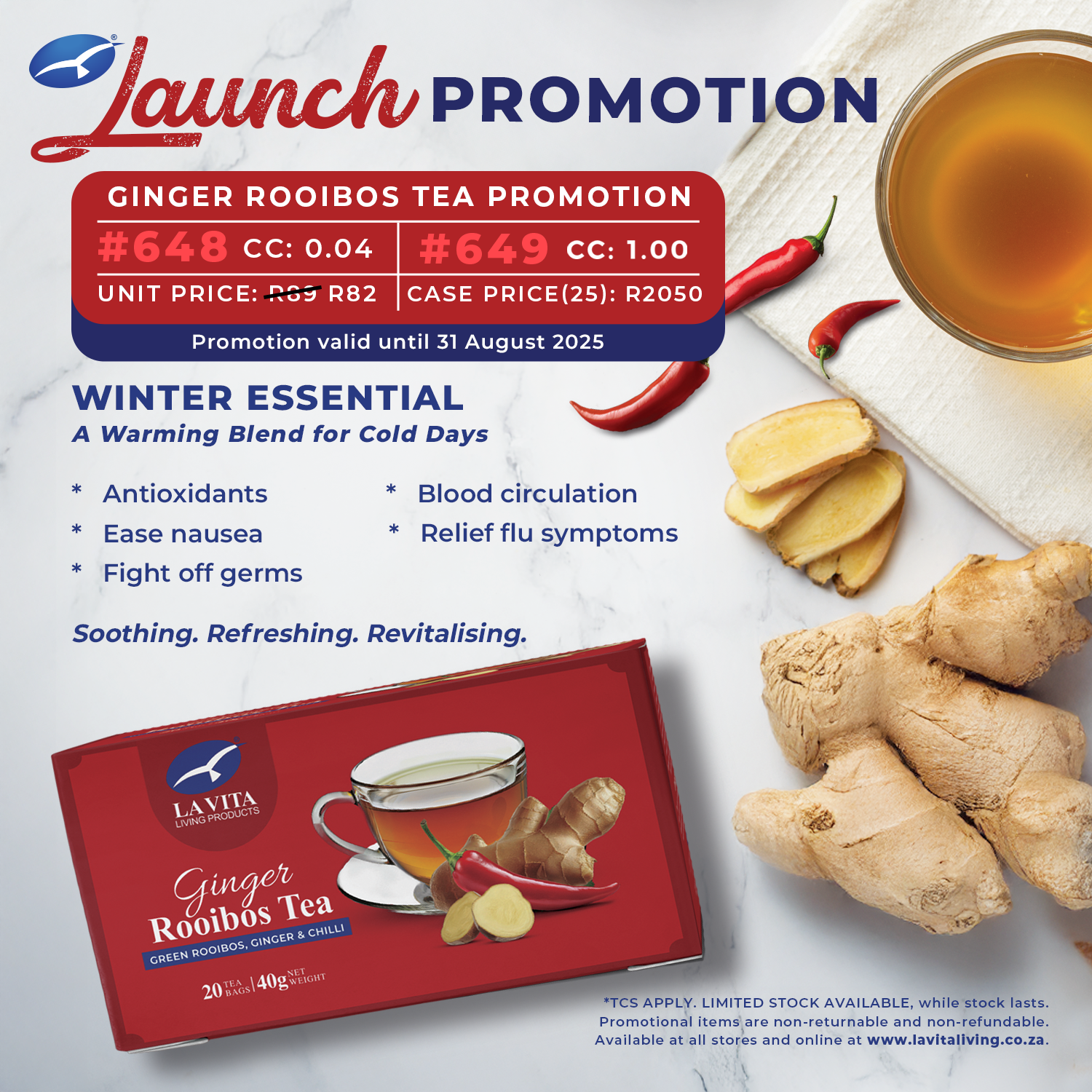 LVLP 24 July Ginger Rooibos Launch M1.png